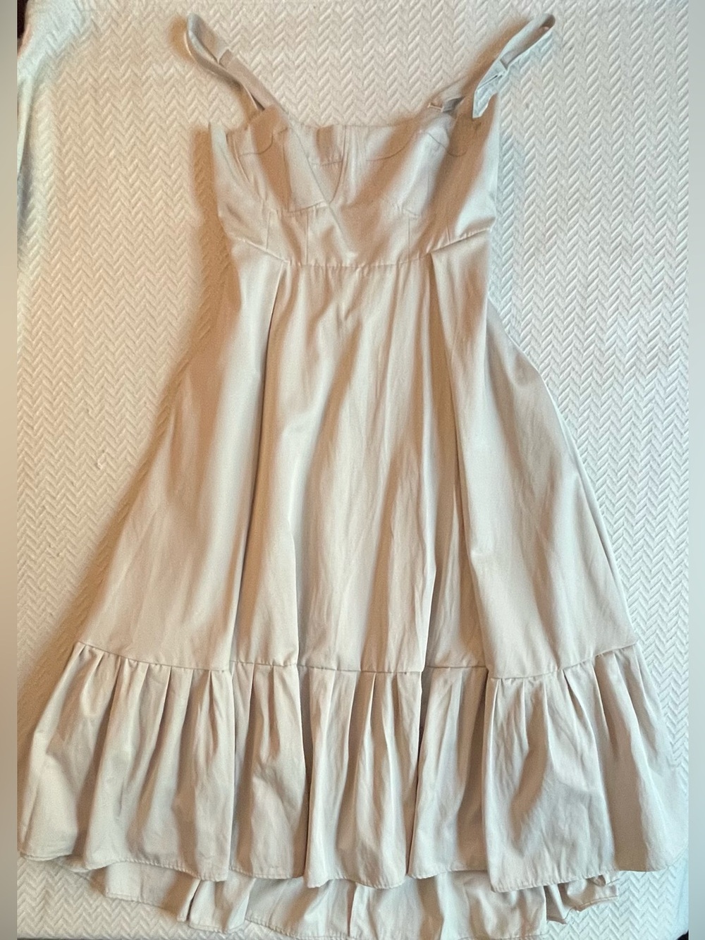 Mare Mare x Anthropologie Corset Top High Low Dress - Picture 3 of 13